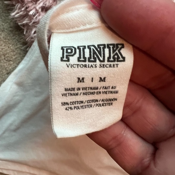 4th of July VS Pink Flag Tank & Tie Dye red white blue stars bikini SZ M - Picture 8 of 8